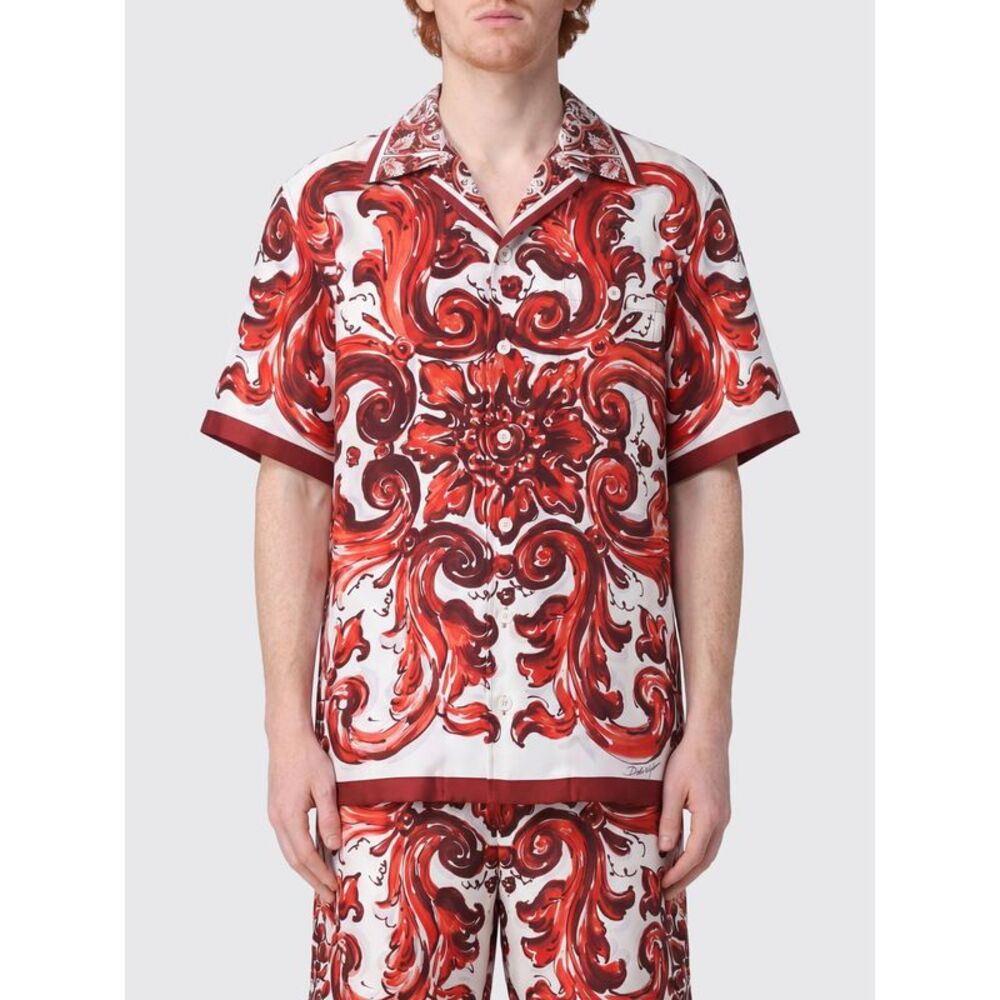 Dolce & Gabbana Shirt Men Ruby